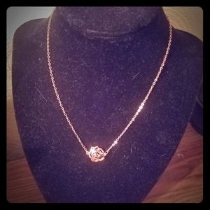 Paparazzi copper colored necklace